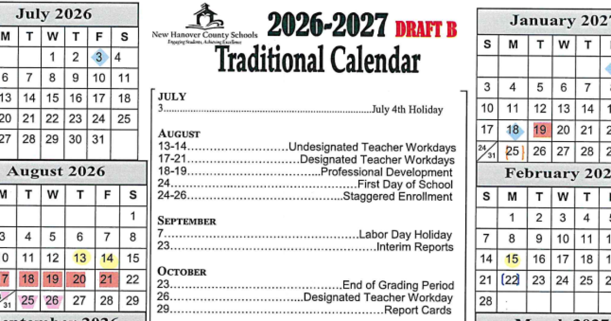 NHCS board approves next year's calendar, starts looking into